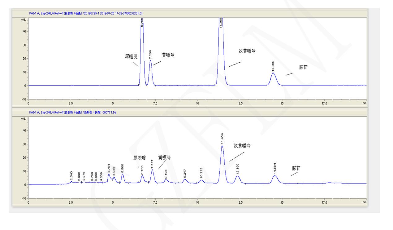 北京推薦黃嘌呤、次黃嘌呤、尿嘧啶與尿苷的分離用液相色譜柱